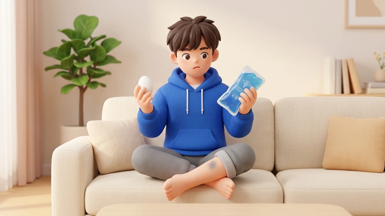 멍든 자리에 달걀을 굴리면 멍이 빠질까? 혈관 파열을 부추기는 위험한 마사지